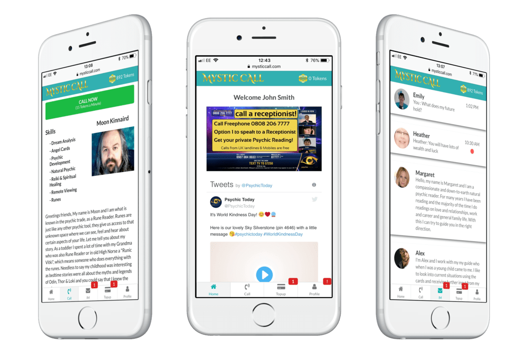 Mystic Call with Branding